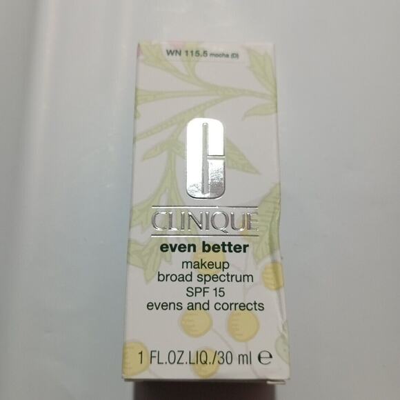 Clinique Even Better Makeup Broad Spectrum SPF 15 WN 115.5 Mocha (D) 1 oz - Picture 1 of 6
